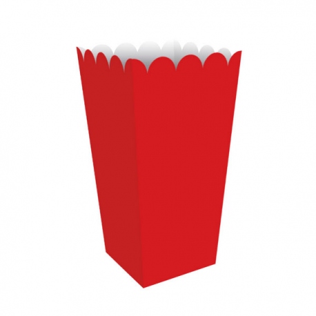 Caja popcorn navideño