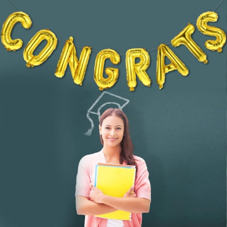 Frase globo Congrats