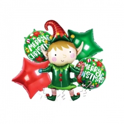 Bouquet de globos Navidad n°1