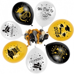 Bolsa 100 globos Feliz Graduación