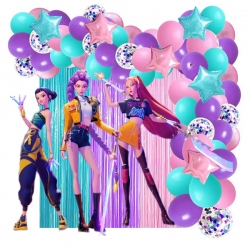 Arco de globos Kpop Hunters