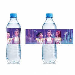 Etiqueta de botella Kpop Hunters