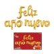 Frase globo Feliz Año Nuevo