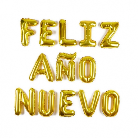 Frase globo Feliz Año Nuevo n°2