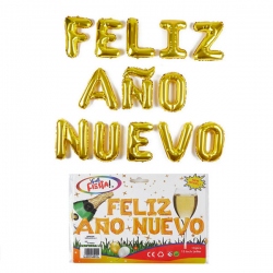 Frase globo Feliz Año Nuevo n°2