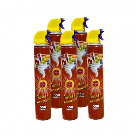 Espuma spray amarillo 540ml