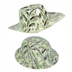 Sombrero billetes dolares