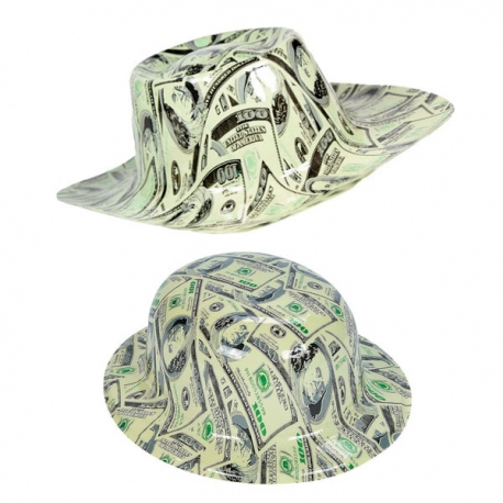 Sombrero billetes dolares