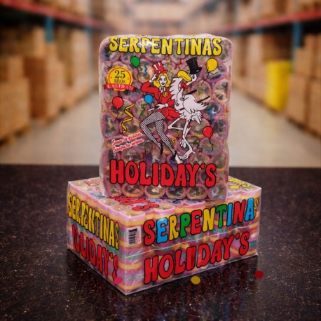 Paquete serpentina Holidays