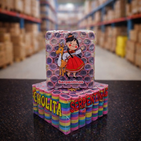 Paquete serpentina Cholita