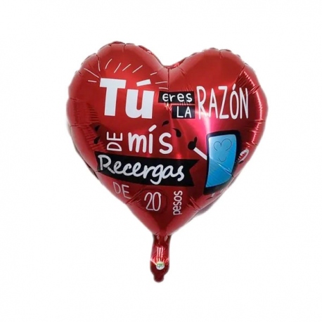 Globo foil 18" Amor n°1