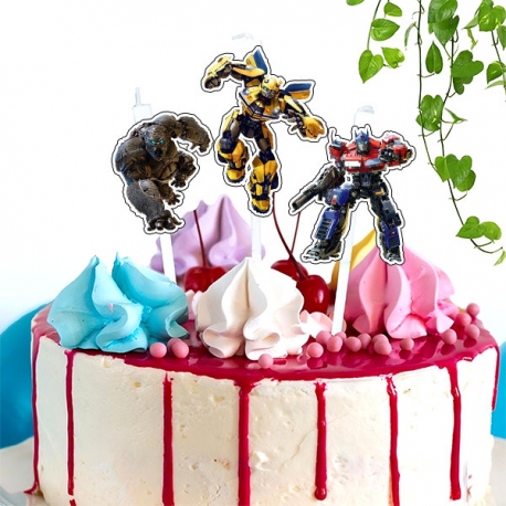 Topper vela de Transformers