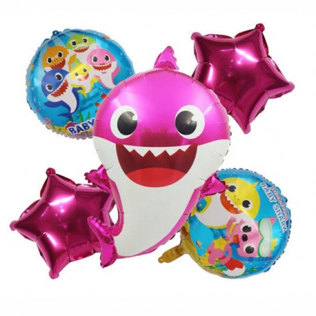 Bouquet de globos Baby Shark