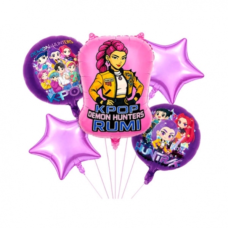 Bouquet de globos Kpop Rumi
