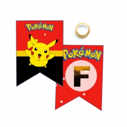 Guirnalda de cumpleaños Pokemon