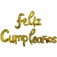 Frase globo cursiva Feliz Cumplea帽os
