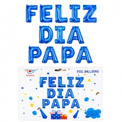Frase globo Feliz Día Papá