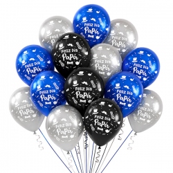 Bolsa 100 globos Feliz Dia Papá