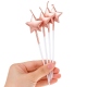 Vela topper estrella - 4 unidades
