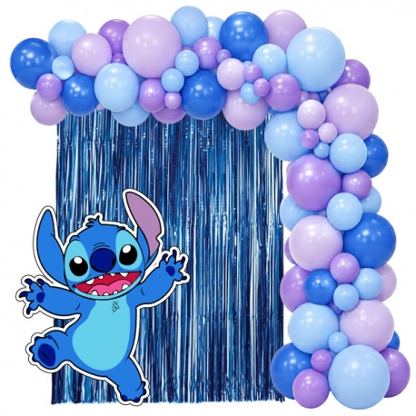 Arco de globos Lilo y Stitch
