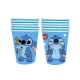 10 vasos Lilo y Stitch