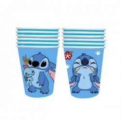 10 vasos Lilo y Stitch
