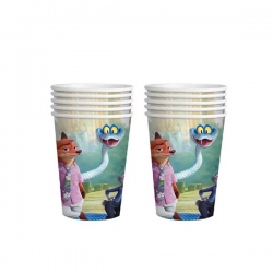 10 vasos Zootopia
