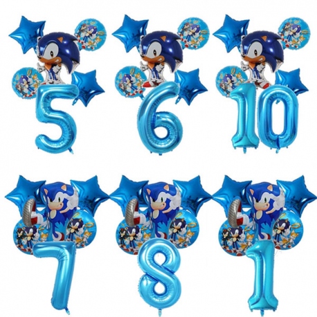 Bouquet de globos Sonic n3