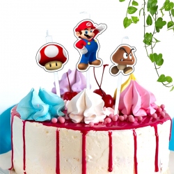 Topper vela de Super Mario Bros
