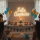 Letrero led Feliz Cumpleaños