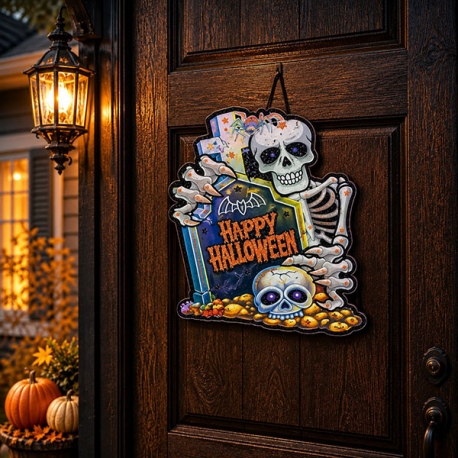 Cartel Luminoso Halloween n°4