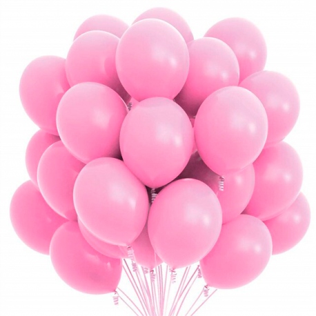 Bolsa 100 Globos Rosado