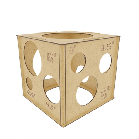 Calibrador MDF de Globos