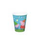 10 vasos Peppa Pig