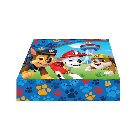 Caja de torta paw patrol - 10 unidades