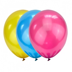 Globos colores unicornio
