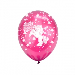 Globos full estampado unicornio