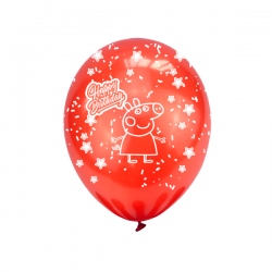 Globos full estampado peppa pig 