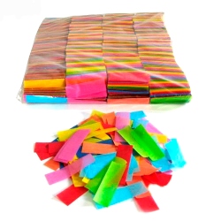 Confeti rectangular multicolor 