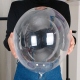 Globo burbuja transparente