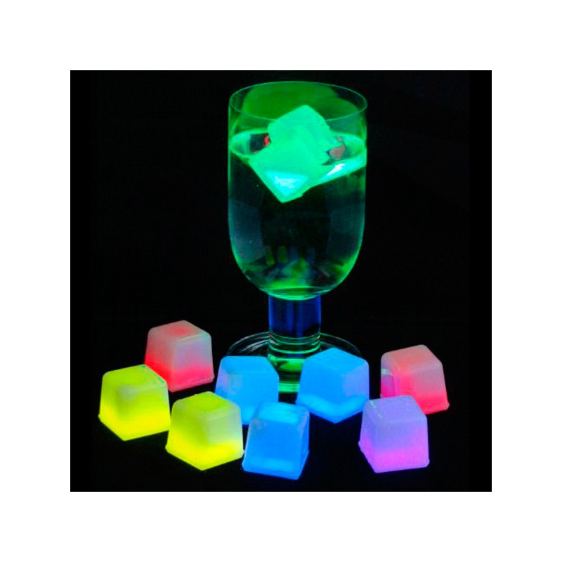 Cubo Luminoso Para Bebidas Visitanos En Globos Yuli