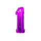 Globos numeros metalico fucsia 40cm