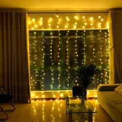 luces led cortina