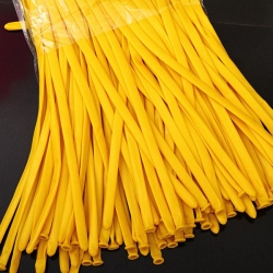 Bolsa 100 globos pencil amarillo