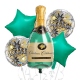 Bouquet de globos Botella Champagne