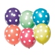 Bolsa 100 globos polka dots