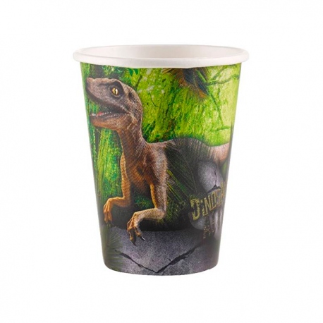 10 Vasos de Dinosaurios