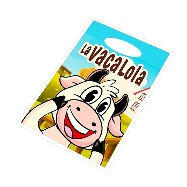 Bolsa Regalo Vaca Lola de Fiestas!! Adquierelo en Globos Yuli