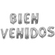 Globo letras metalica "Bienvenidos"