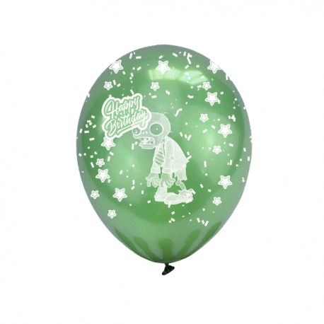 50 Globos estampados Plants vs Zombies